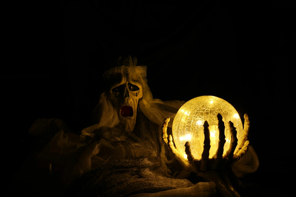 the ghost in the pine trees